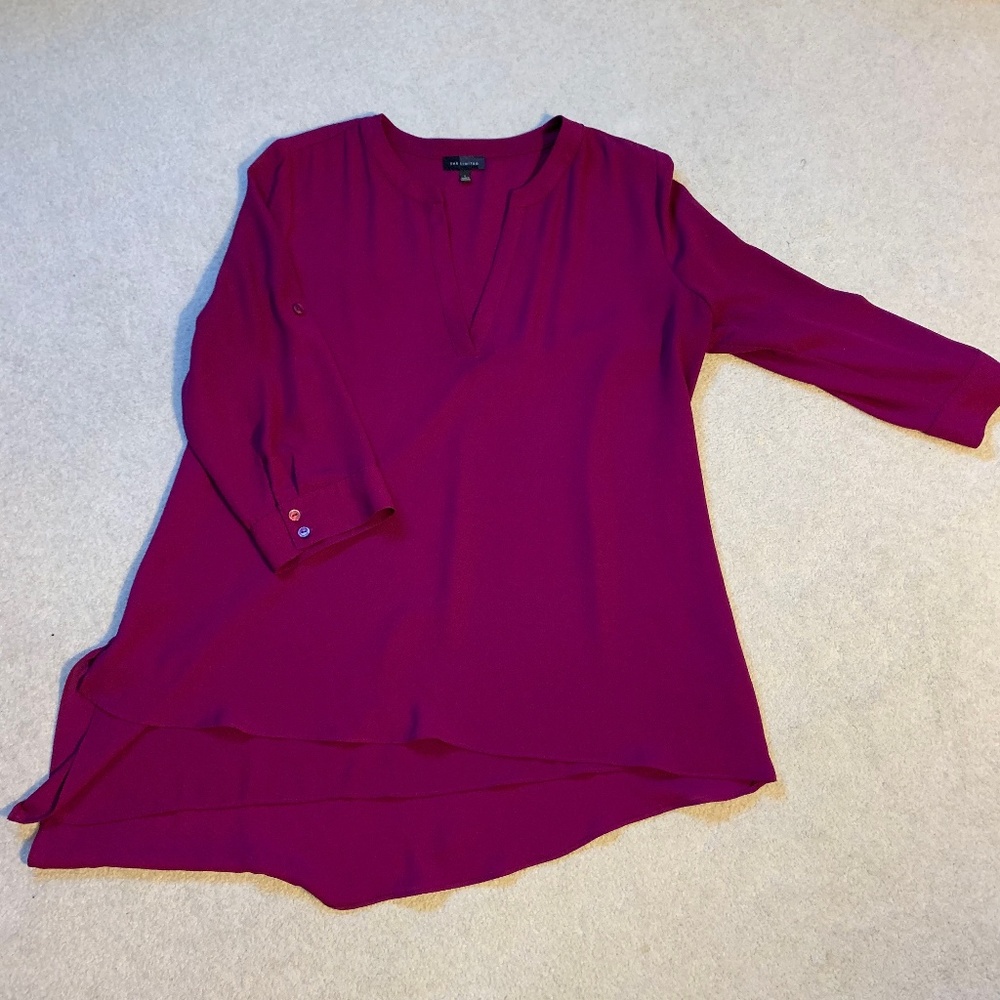 The Limited Tiered Asymmetrical Blouse